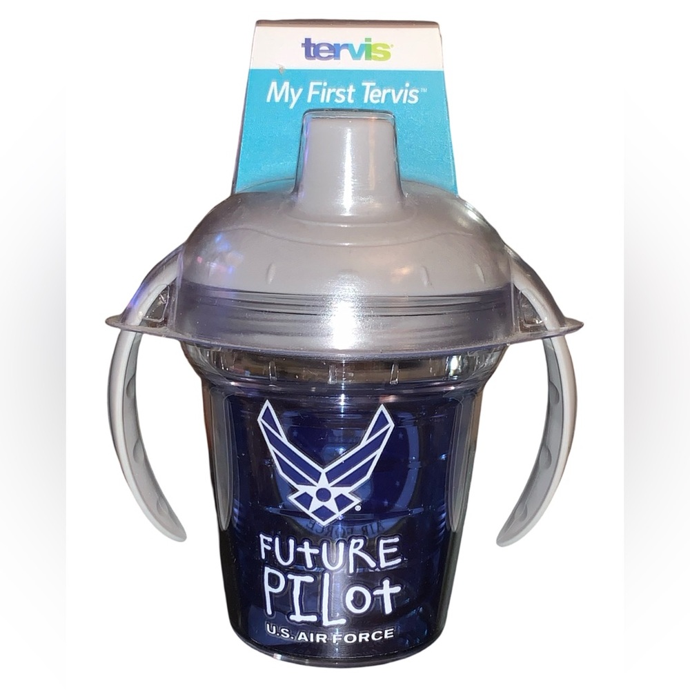 My First Tervis Future Pilot U.S. Air Force Sippy Cup NWT